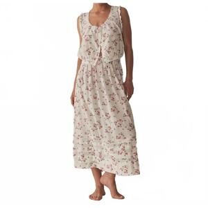 NEW DÔEN marcie skirt in poppy field